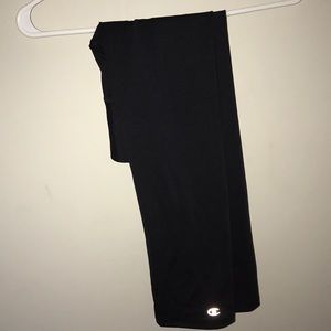 Black Champion Capris ( High Waisted )